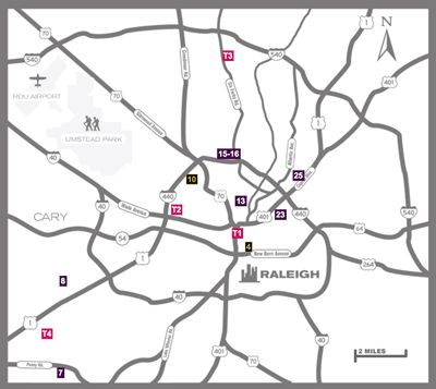 Hive Hike map